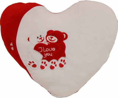 Surbhi Heart - 43 cm(White, Red), Red;white