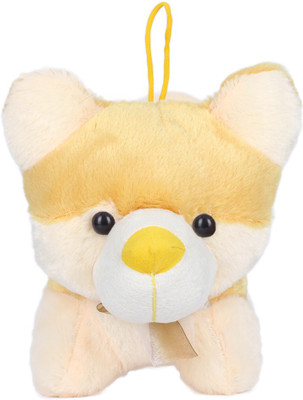 Ultra Fox Cute Soft Toy - 11 inch(Yellow)