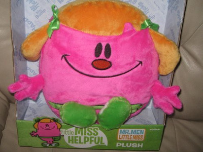Think Wow Toys Mr Men Little Miss/ Little Miss Helpful 10In Plush - 15.74 inch(Pink)