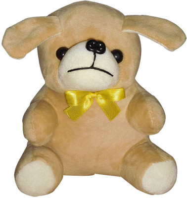 Siddhi Gifts soft toys for girls - Puppy (Dog) - 15 cm(Brown)