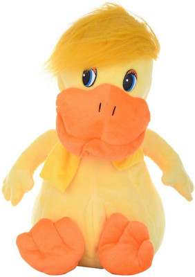 Twisha Short Pile Duck With Scarf Music - 15 inch(Yellow)