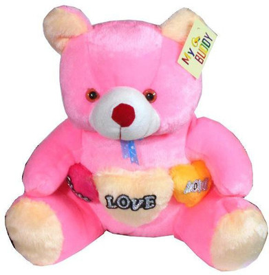MYBUDDY sweet n soft hugable teddy bear - 52 cm(Pink)
