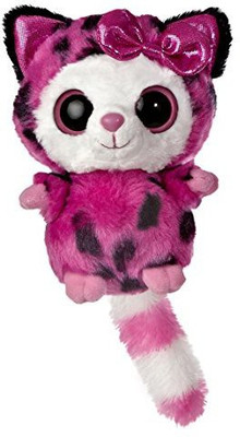 Aurora World Yoohoo And Friends Small Pammee Hot Pink Cheetah Plush(Pink)