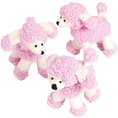 Fun Express Plush Pink Poodles (1 Dz) - 20 inch(Pink)