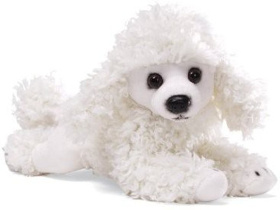 Gund Poodle Beanbag 8" Plush(White)