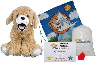 Stuffems Toy Shop Make Your Own Animal "Goldie The Lab/Retriever" No Sew Kit(Brown)
Stuffems Toy Shop Make Your Own Animal "Goldie The Lab/Retriever" No Sew Kit(Brown)