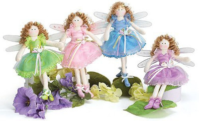 Burton & Burton Set Of 4 Whimsical Plush Fairy Dolls Adorable Collectible - 5.8 inch(Blue)
Burton & Burton Set Of 4 Whimsical Plush Fairy Dolls Adorable Collectible - 5.8 inch(Blue)