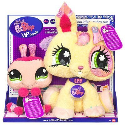 Hasbro Littlest Pet Shop Vip Bff Bunny And Ladybug(Pink)