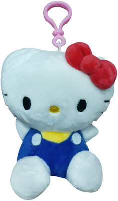 My Baby Excel Hello Kitty Dark Blue Plush Keychain 11 cm - 11 cm(Multicolor)