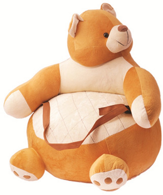 Dimpy Baby Seat Bear Character - 48 cm(Beige, Brown)