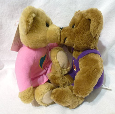 Hallmarc Love & Kiss Kiss Bears - 11.02 inch(Brown)