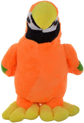 Twisha Parrot With Music - 9 inch(Orange)