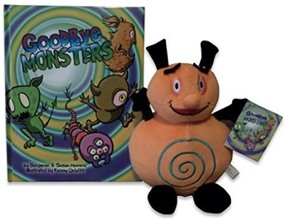 Goodbye Monsters Book & Zimbobo Plush(Brown)
