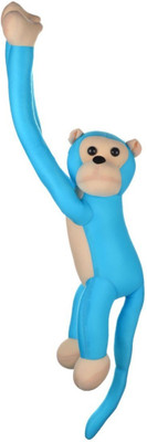 Twisha Lycra Monkey With Long Hands - 4 inch(Blue)