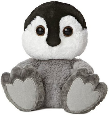 Aurora World Taddle Toes Taps Penguin Plush10" Tall - 10 inch(Grey)