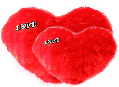 Luxantra Furry Love Heart Valentine - 40 cm(Red)