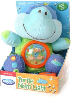 Playgro Pond Turtle Night Light - 19.8 cm(Multicolor)