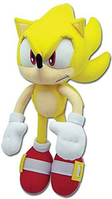 Great Eastern Sonic The Hedgehog Plush12" Super Sonic (Ge8958)(Yellow)