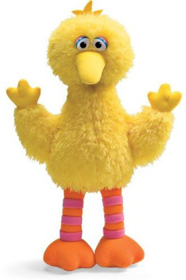 Gund Soft and Shaggy Big Bird Doll 75922(Yellow)