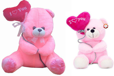 MGPLifestyle - Valentine Premium Combo of I Love You Pink Ballon Heart Teddy (36 CM) & I Love You Pink Ballon Heart Teddy (20 CM) - 18 cm(Pink)
MGPLifestyle - Valentine Premium Combo of I Love You Pink Ballon Heart Teddy (36 CM) & I Love You Pink Ballon Heart Teddy (20 CM) - 18 cm(Pink)