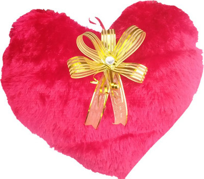 Aparshi Designer heart soft toy BD11 - 50 cm(Red)