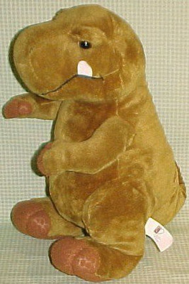 Kohl's Cares 14" For Kidstrex Dinosaur Plush Doll(Brown)