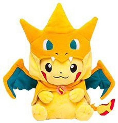 Pokemon Center Original Pikachu Plush Doll (Mega Charizard Y Ver) - 9.05 inch(Yellow)
Pokemon Center Original Pikachu Plush Doll (Mega Charizard Y Ver) - 9.05 inch(Yellow)