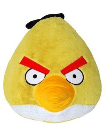 Angry Birds 16" Plush Yellow Bird With Sound(Yellow)