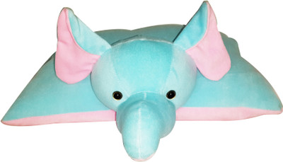 Simba Bear with Elephant Pillow - 27.55 inch(Pink)