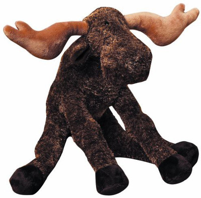 Mary Meyer wally wobbles moose15" - 7 inch(Brown)