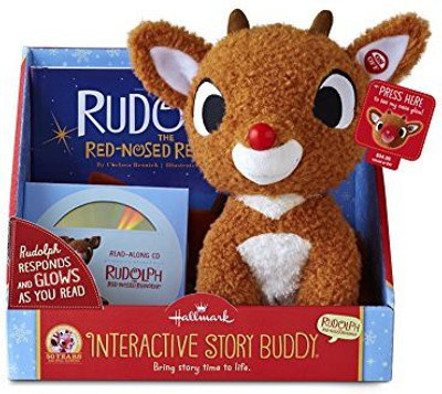 Hallmarc Rudolph The Rednosed Reindeer Interactive Story Buddy 20 - 16 inch(Brown)
Hallmarc Rudolph The Rednosed Reindeer Interactive Story Buddy 20 - 16 inch(Brown)