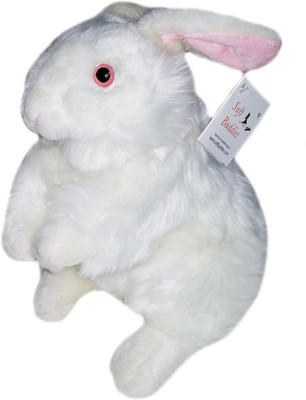 Soft Buddies Rabbit - 10 inch(White)