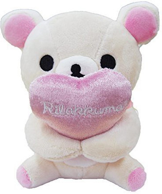 San-X Rilakkuma Korilakkuma Desk Size Plush Doll Mobile Phone(White)