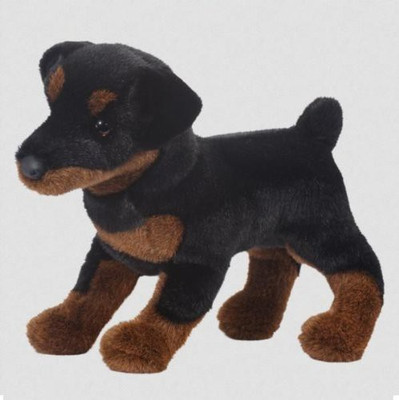 Douglas Cuddle Toys Fred Rottweiler 12" - 18 inch(Black)