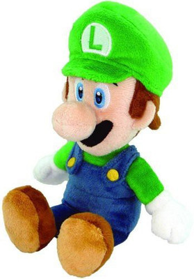 Nintendo Official Super Mario Luigi Plush, 8" - 20 inch(Multicolor117)