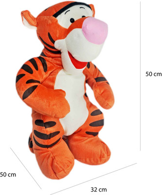 Disney Tigger- Winnie the Pooh Tiger - 40cm x31cm x 48cm soft toy - 50 cm(MULTICOLOR)