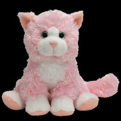 ty Beanie Ba Curtsy The Cat(Pink)