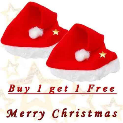 Tokenz A Lovely Cap Santa Claus / Soft Toys - 12 inch(Red, White)