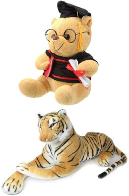 VRV Soft Musical Scholar Teddy Bear and Yellow Tiger 32cm - 20 cm(Multicolour)
VRV Soft Musical Scholar Teddy Bear and Yellow Tiger 32cm - 20 cm(Multicolour)