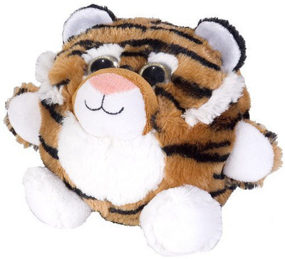 Wild Republic Fuzzball Tiger Plush(Brown)