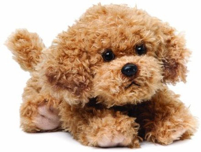 Nat and Jules plush labradoodle large - 8 inch(Brown)