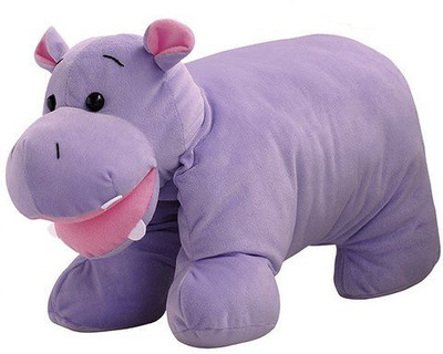 Bestever Hugga Pet Hippo - 6.1 inch(Purple)