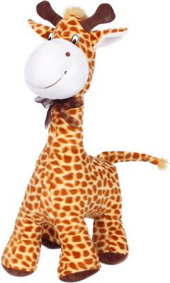 Ultra Standing Giraffe Soft Toy - 16 inch(Brown)