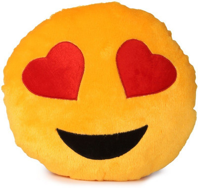 Deals India Deals India Yellow Heart Eyes Smiley Cushion - 20 cm(smiley1_20cm) - 20 cm(Yellow)
Deals India Deals India Yellow Heart Eyes Smiley Cushion - 20 cm(smiley1_20cm) - 20 cm(Yellow)
