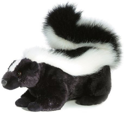 Aurora Plush Sachet Skunk Flopsie 12"(Black)