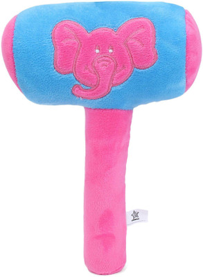 Starwalk Elephant Face Hammer Plush - 23 cm(Blue, Pink)