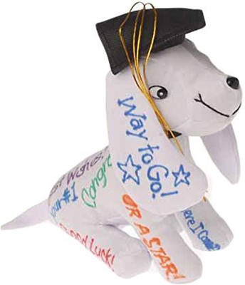 Autograph Dog One Adorable Plush Autograph Graduation Puppy Dog With Cap - 20 inch(Multicolor347)
Autograph Dog One Adorable Plush Autograph Graduation Puppy Dog With Cap - 20 inch(Multicolor347)
