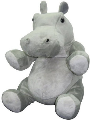 Nic Nac Plush Hippo 16"(Grey)