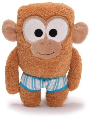 Gund Bear In Underwear Monkey 9" Plush(Brown)
