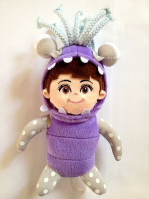Just Play Monsters Inc 8" Plush Boo In Costume(Purple)
